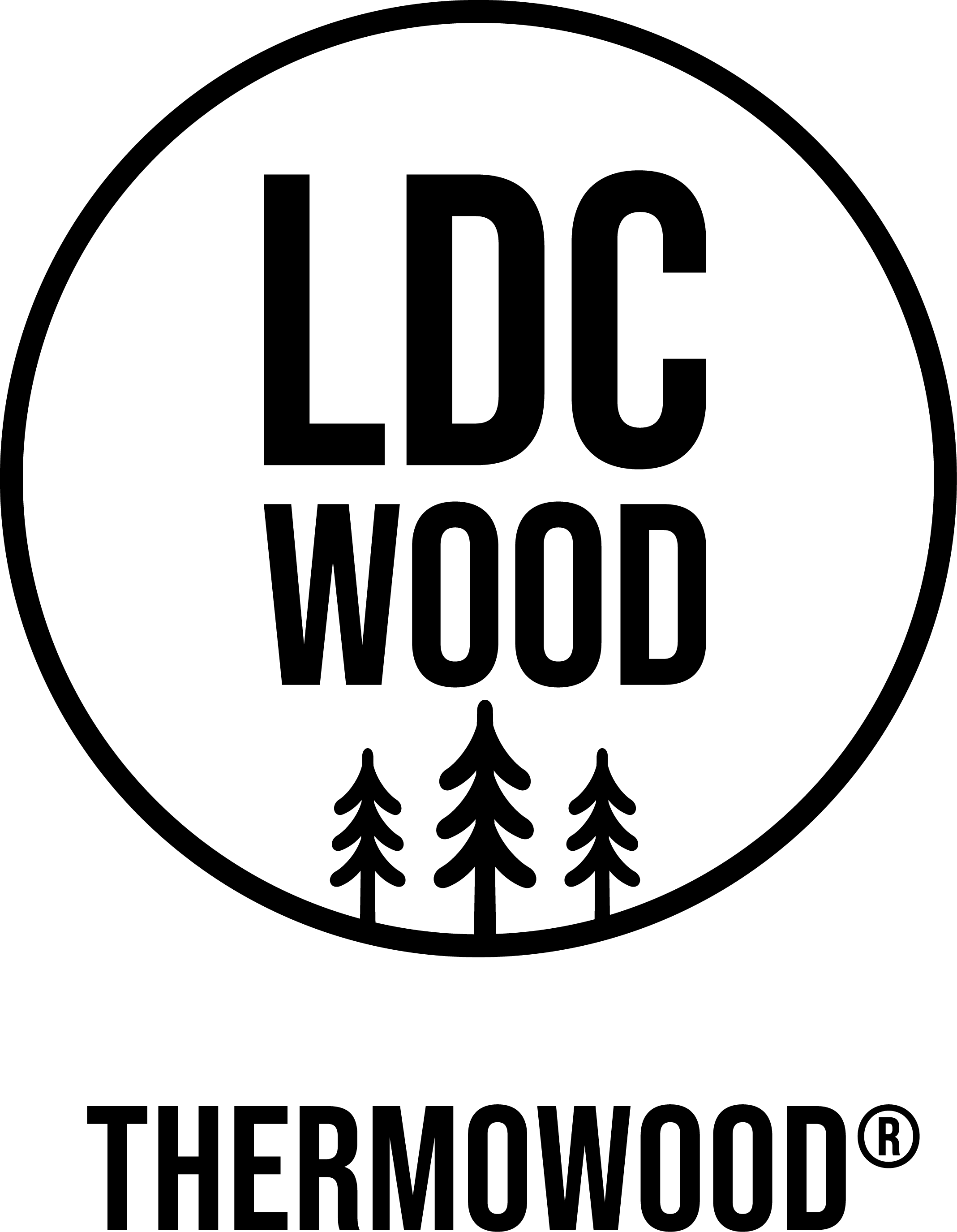 Logo LDCwood N.V.